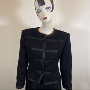 Guy Laroche 80s Wool Cropped Jacket